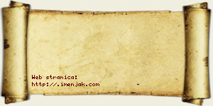 Jana Andrijanić vizit kartica